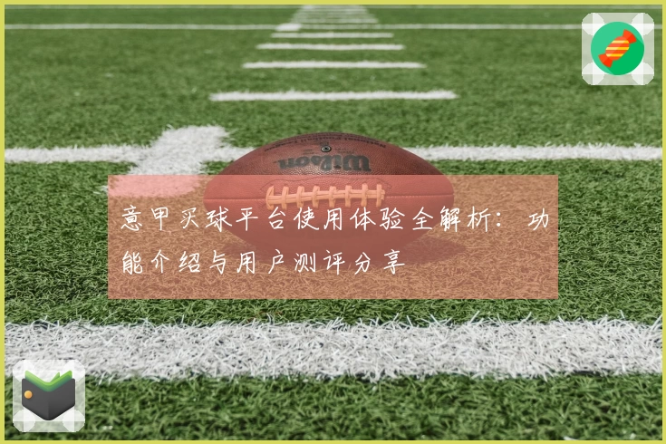 意甲买球平台使用体验全解析：功能介绍与用户测评分享